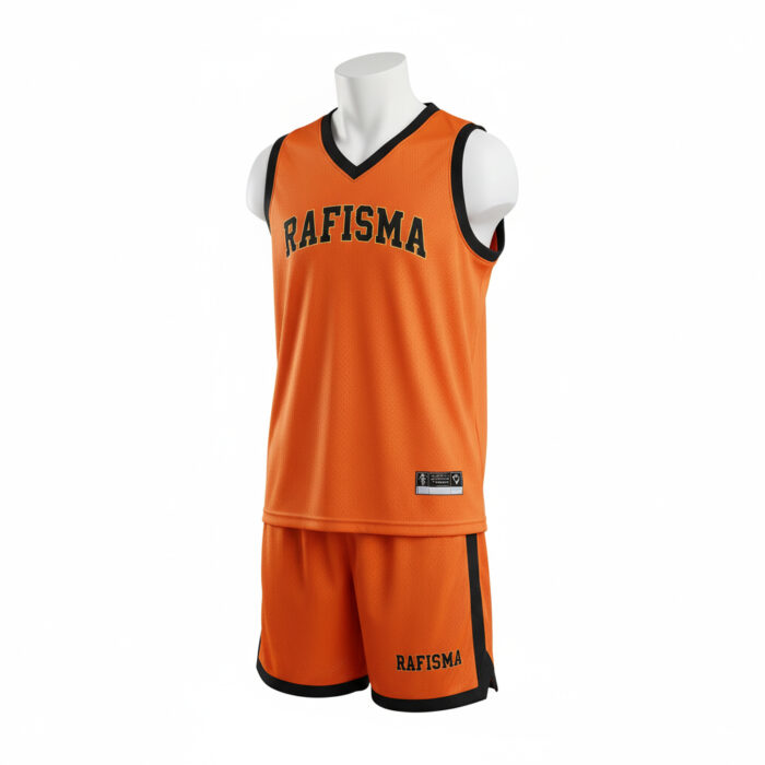 Classic V-Neck Basketball Uniform Set