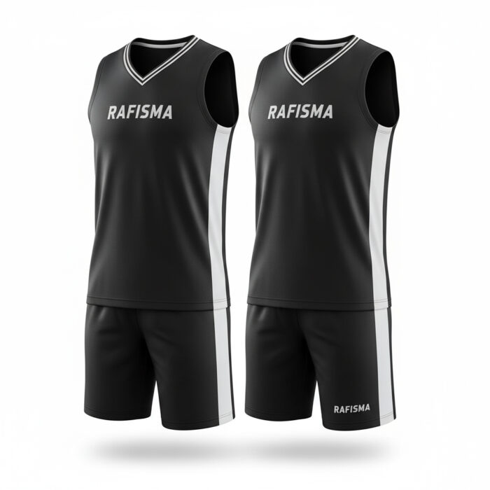 Pro Fusion V-Neck Basketball Uniform Set