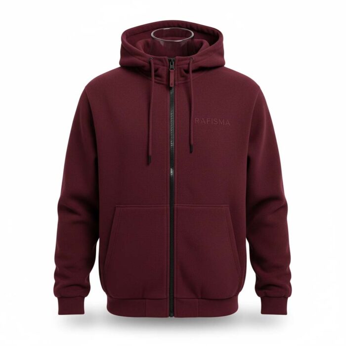 Full-Zip Fleece Lined Hoodie Jacket