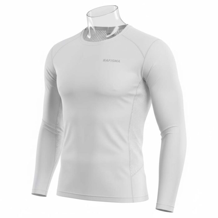 Mesh Panel Long Sleeve Training Top