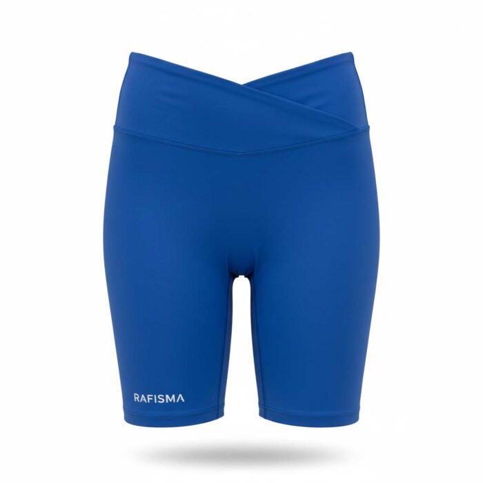Crossed Waist Athletic Cycling Shorts