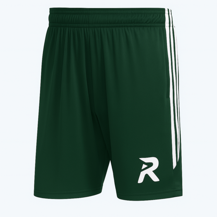 Football Shorts - Tech Dry Polyester - Green