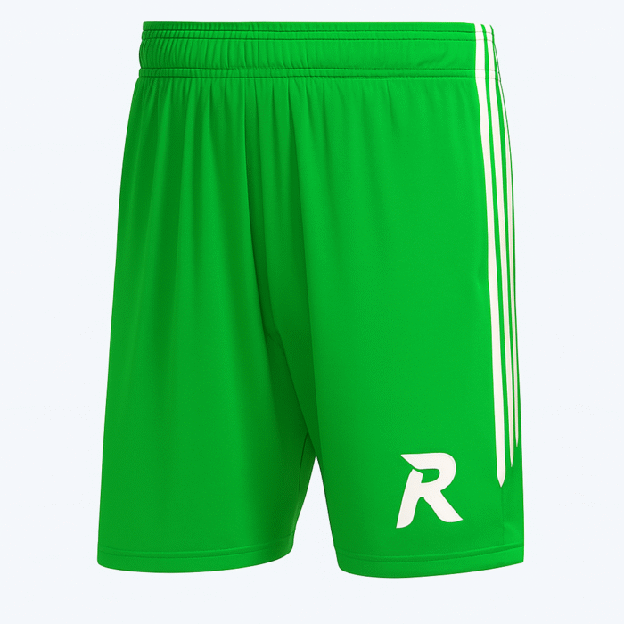 Football Shorts – Tech Dry Polyester - Light Green