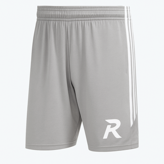 Football Shorts – Tech Dry Polyester - Grey